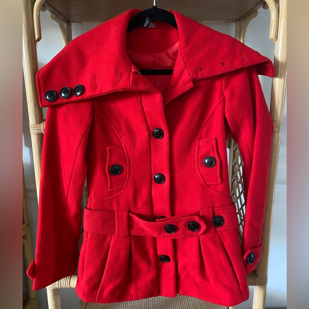 H&M Red Coat